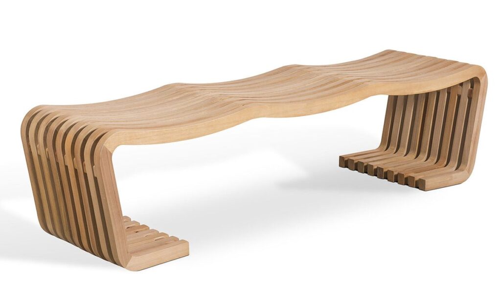 Imagem de um banco modular