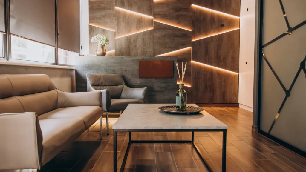 Foto ilustrativa de um projeto de desing de interiores