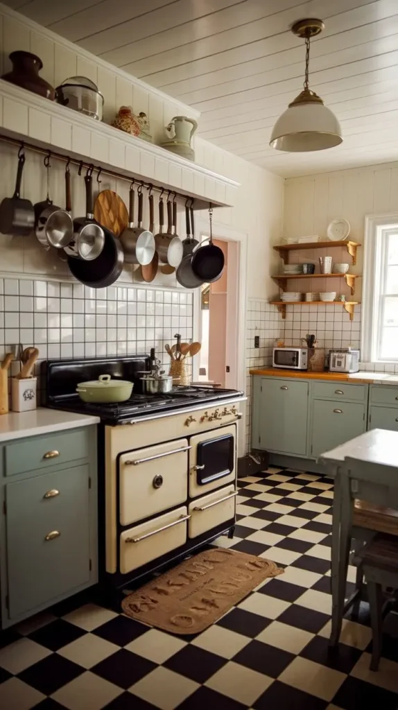 Imagem do estilo de decoração vintage