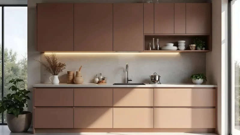 7 ideias de armários minimalistas para cozinhas