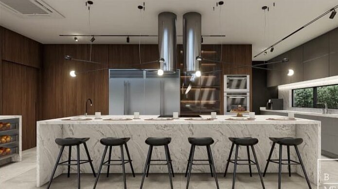 Foto de uma cozinha Fernanda Marques