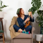 Apartamento decorado com o estilo Biofílico