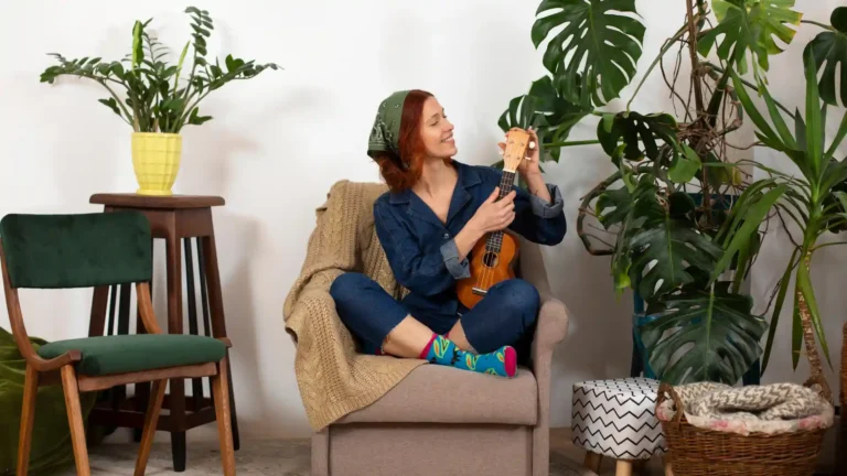 Apartamento decorado com o estilo Biofílico