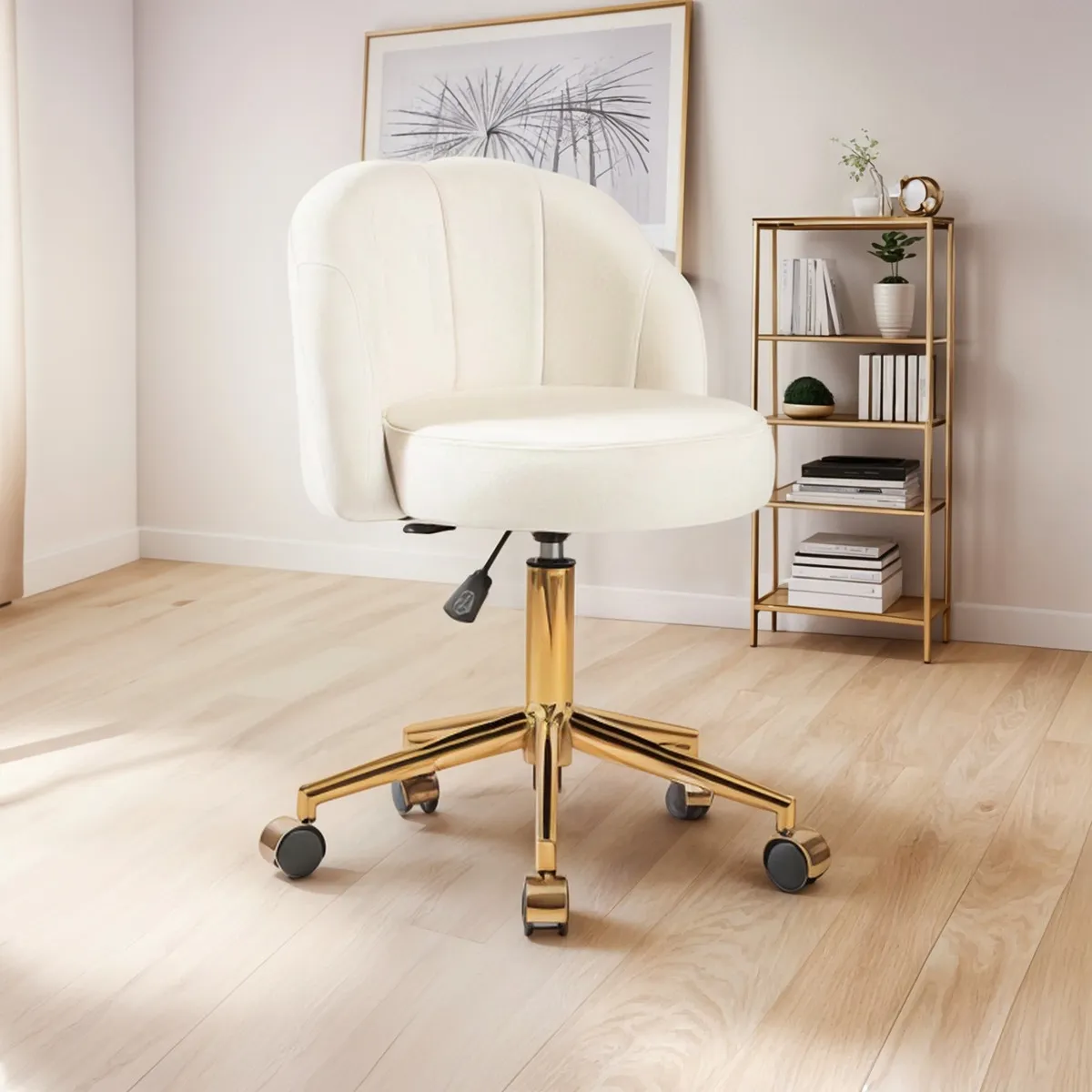 Imagem de uma poltrona giratória