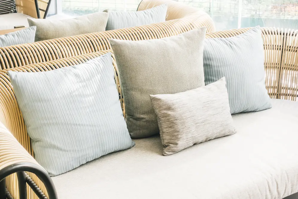 foto de almofadas de linho