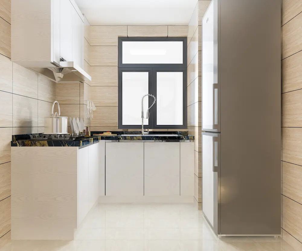 Foto de uma cozinha planejada