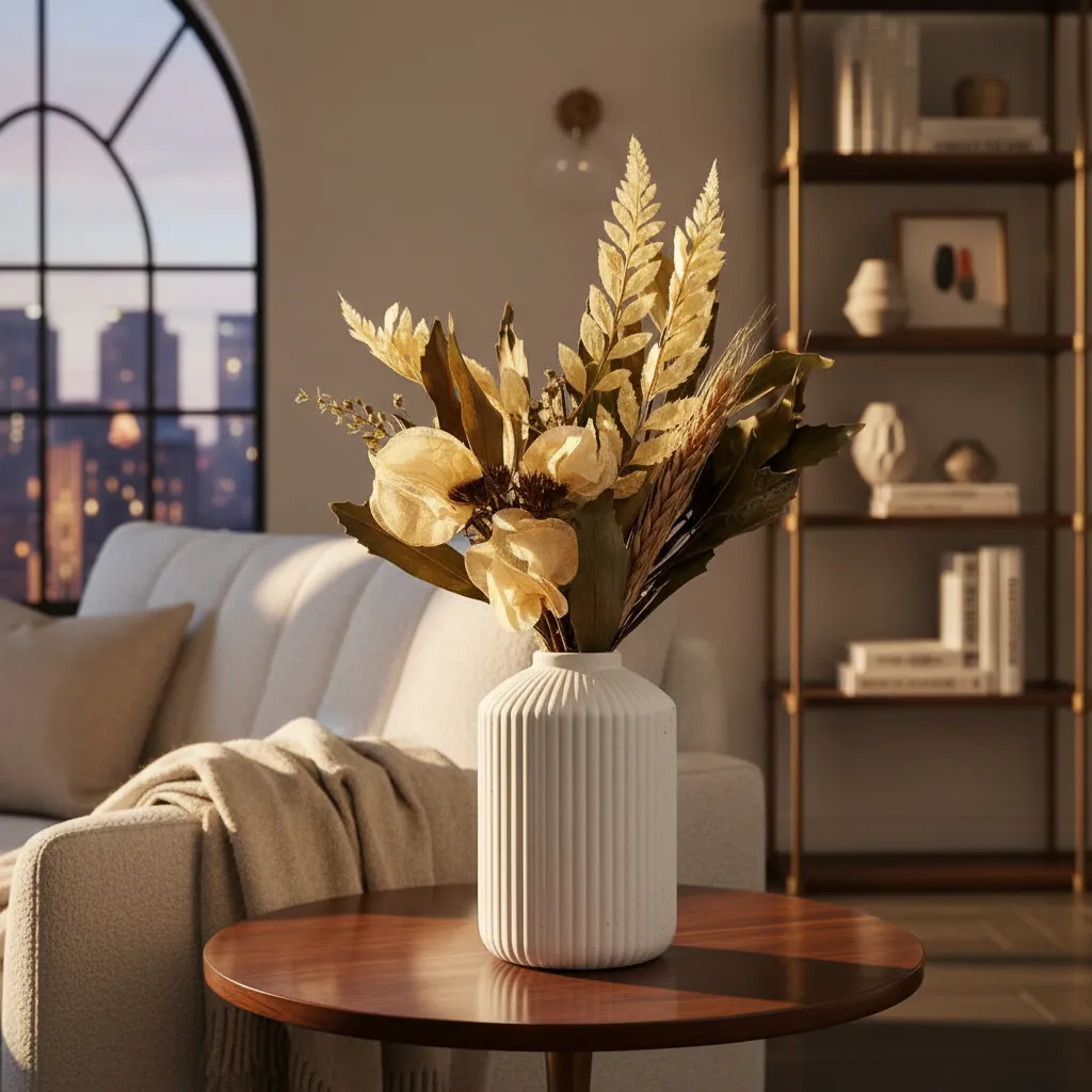 Imagem de um vaso cilíndrico branco