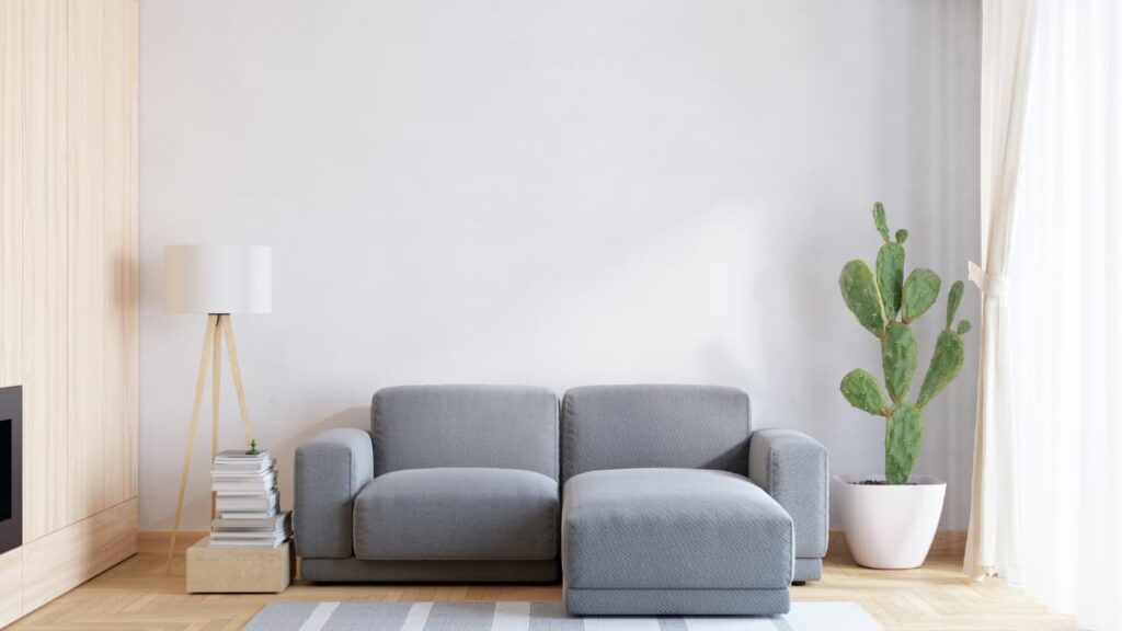 Imagem de uma sala sem rack