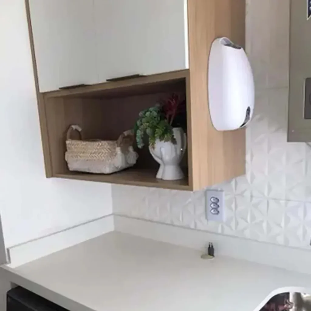 Foto de um Foto de um Porta-sacos plásticos