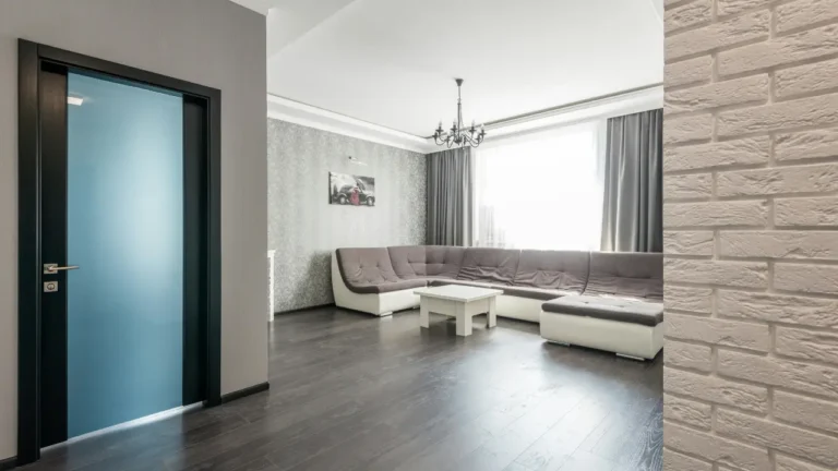 imagem mostrando piso de apartamento