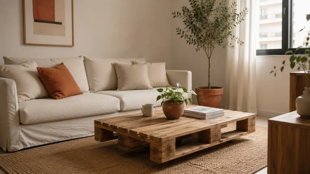 Móveis de madeira pallet