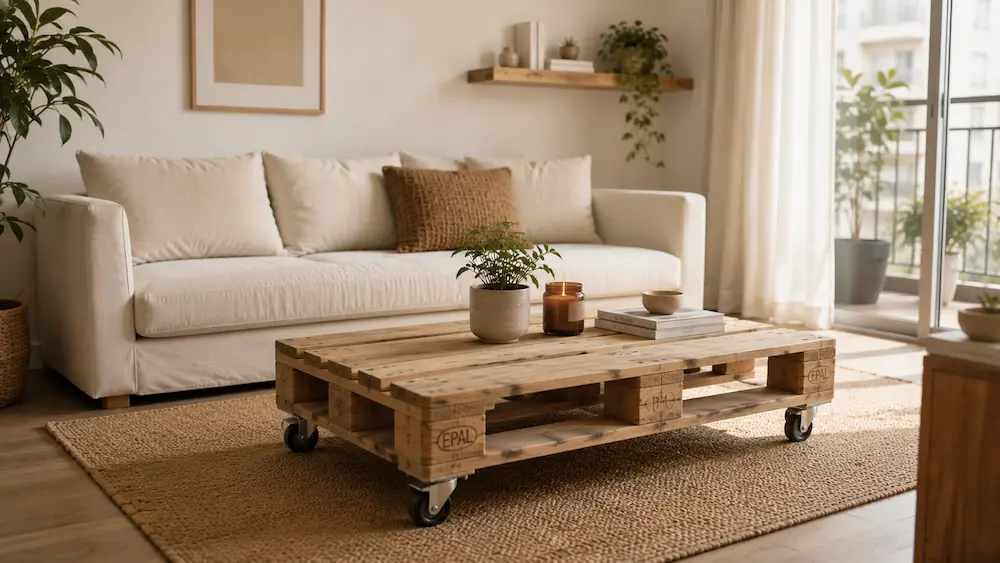 Mesa de centro pallet