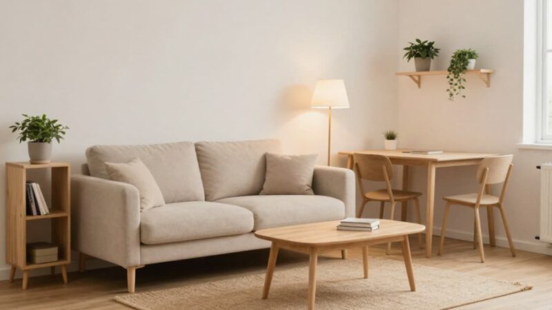 Guia para a organização de apartamento pequeno